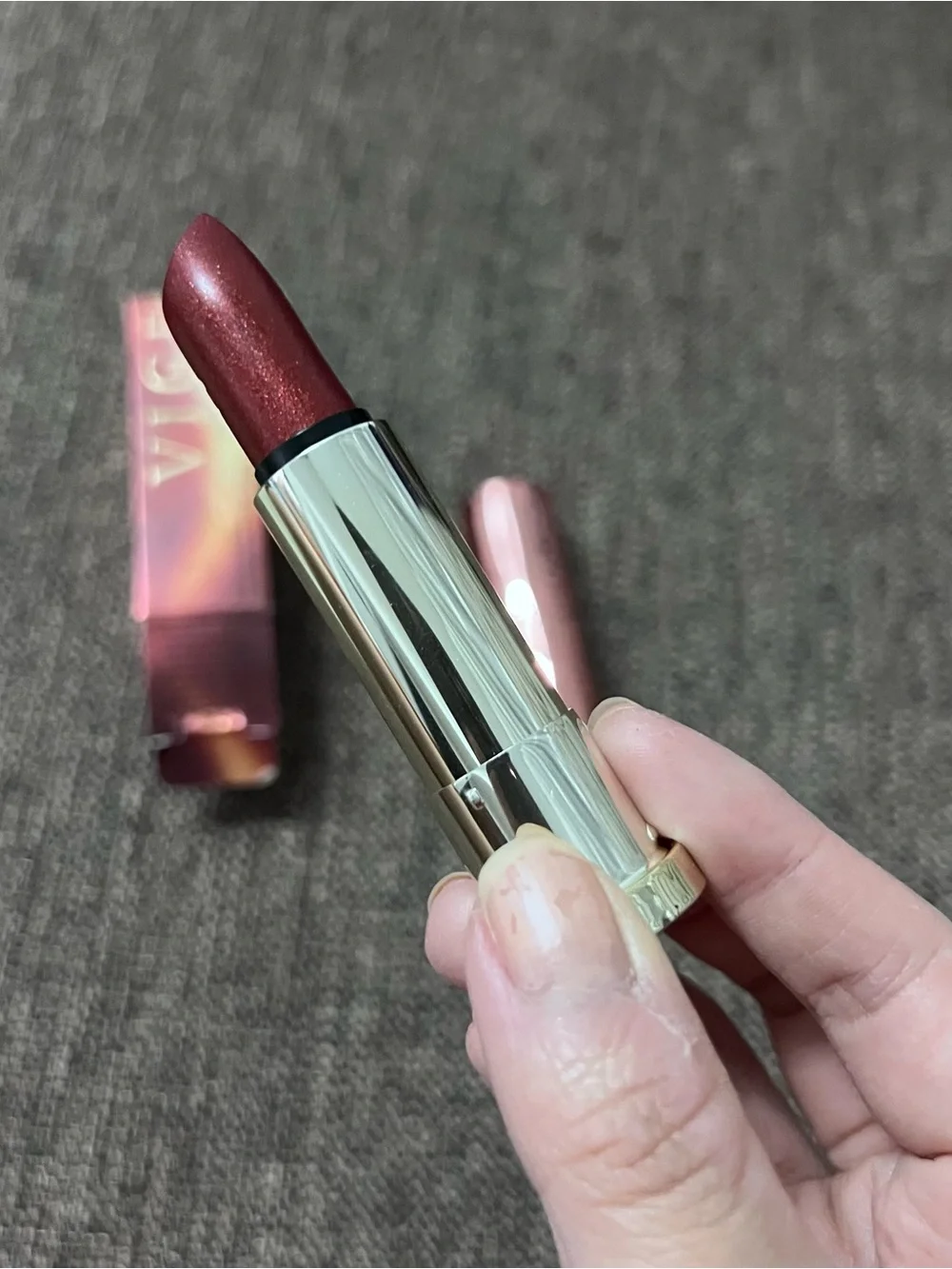 URBAN DECAY Vice Lipstick HEAT Metallized Full Size Aug sale